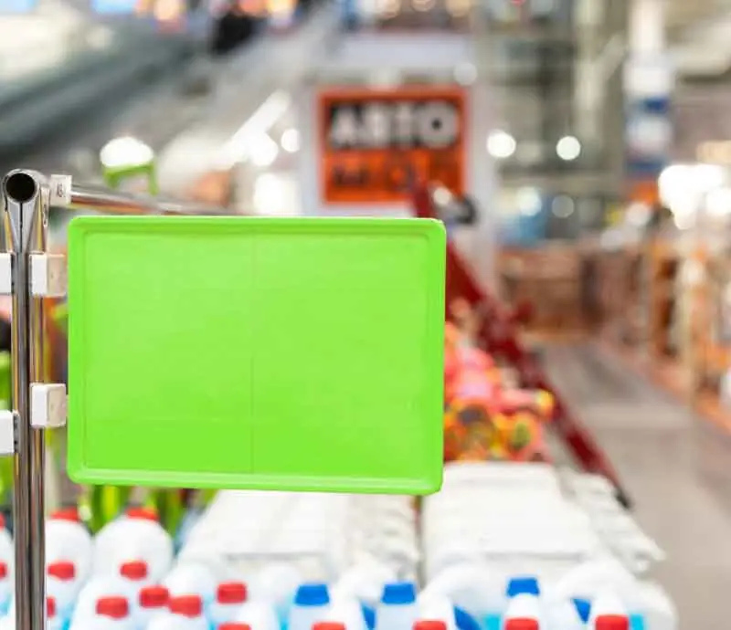 Price holder signs: how to highlight your products to grow supermarket sales