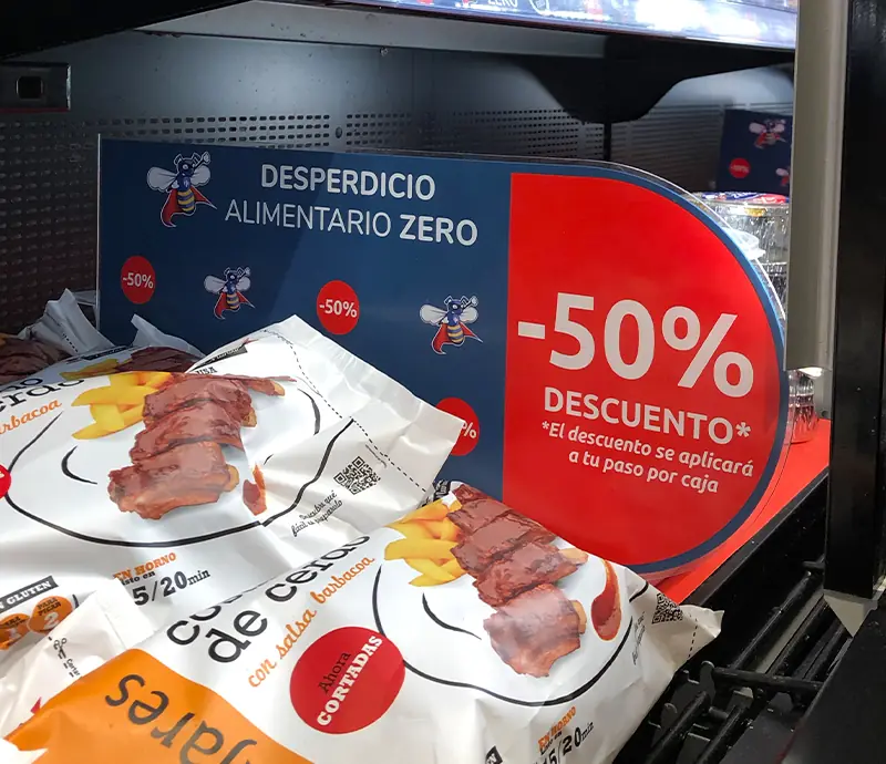 Solutions pour communiquer les prix sur les balconnets et linéaires de supermarché