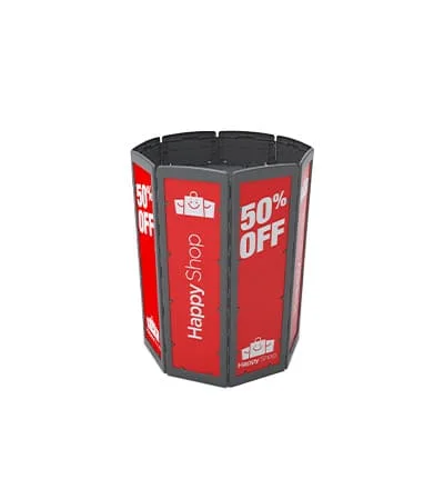 Floorbin display